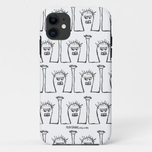 Peety Draws - What's Up, Chocolate? iPhone 11 Case