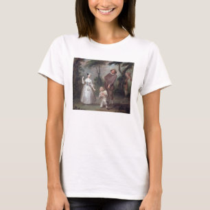 Peg Woffington as Rosalind with Celia and Touchsto T-Shirt