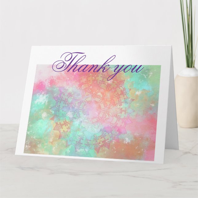 Pegascon Fate Mandala Thank You Card (Front)