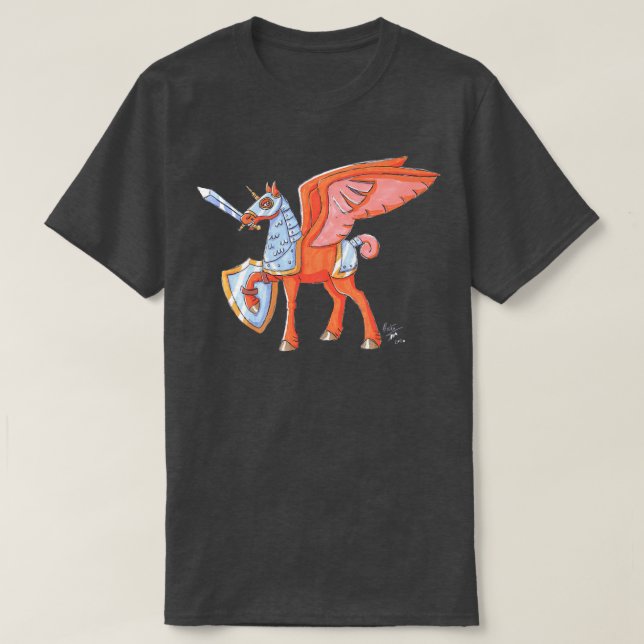 Pegaseptember Knight T-Shirt (Design Front)