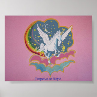 Pegasus at Night Poster
