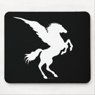 Pegasus Black Mousepad