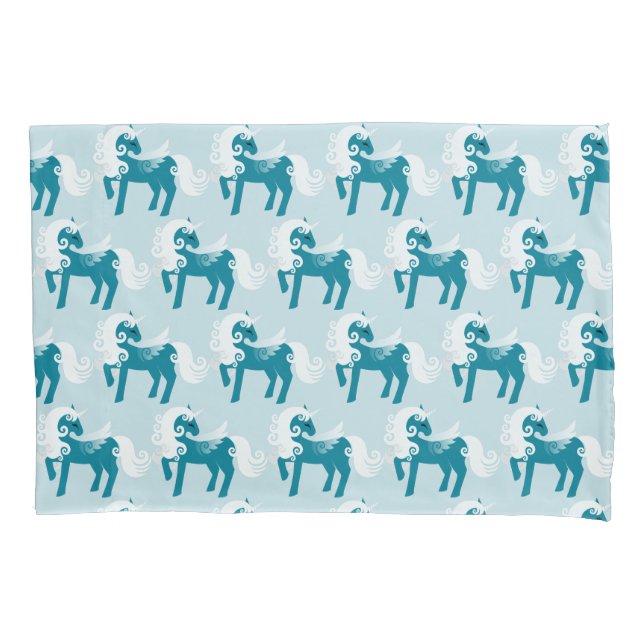 Pegasus Blues Pillowcase (Front)