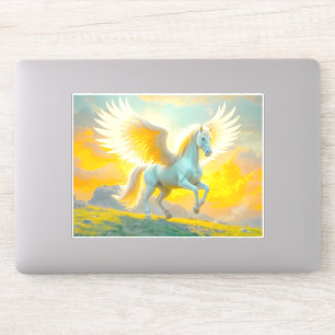 Pegasus Bridging the Earth and Sky Sticker