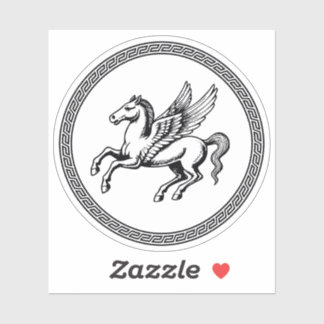 Pegasus Custom-Cut Vinyl Sticker