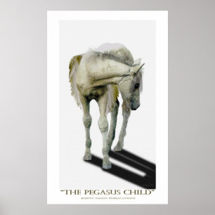 "PEGASUS ENFANT" Poster d'art