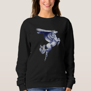 Pegasus Greek Mythology Deity God Ancient Greece M Sweatshirt