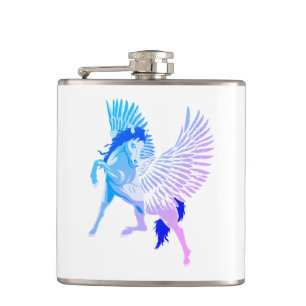 Pegasus Greek Mythology Winged Horse Hip Flask