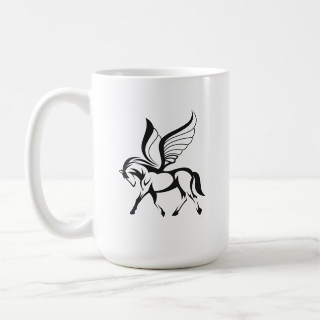 Pegasus Horse Mug (Left)