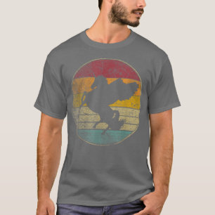 Pegasus Horse Unicorn Vintage Distressed Retro 70s T-Shirt