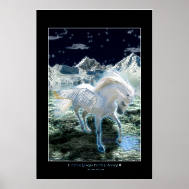 PEGASUS Imaginaire Book Art Poster II (Devant)