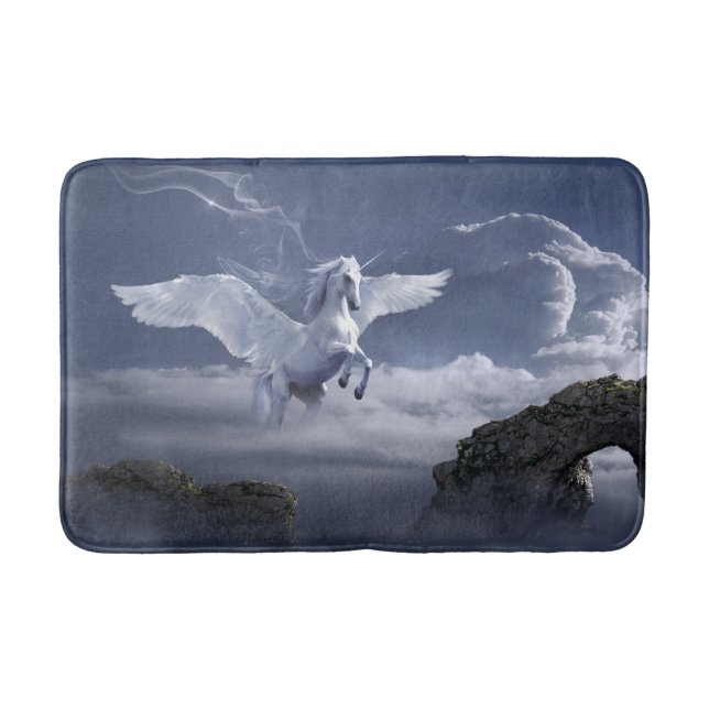 Pegasus in Flight   Bath Mat (Front)