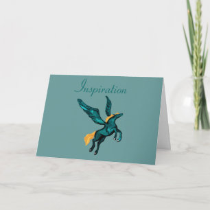 Pegasus (Inspiration) Greetings Card