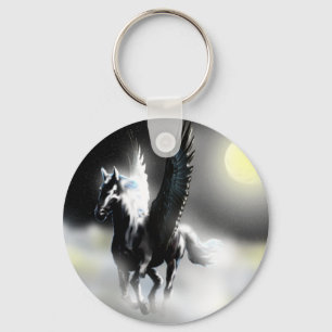 Pegasus of the Moon Keychain