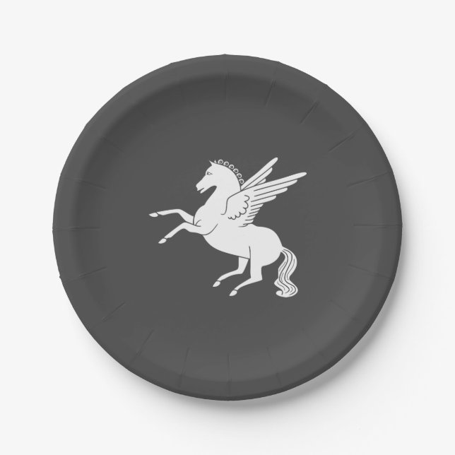 Pegasus Paper Plate (Front)