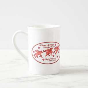 Pegasus Posse Ruby Reunion Bone China  Mug