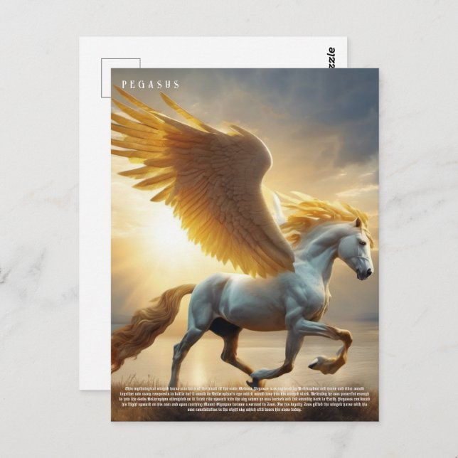 Pegasus Postcard (Front/Back)