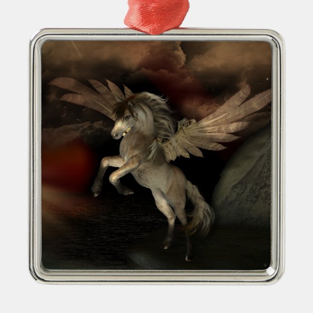 Pegasus Premium Ornament (Front)