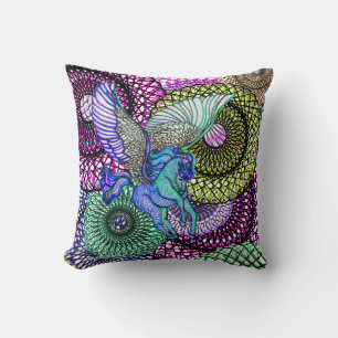 Pegasus Purity Throw Pillow