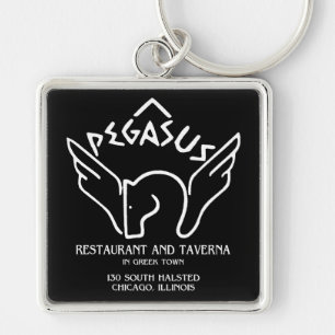 Pegasus Restaurant and Taverna, Chicago, IL Keychain