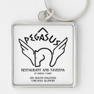 Pegasus Restaurant and Taverna, Chicago, IL Keychain
