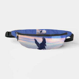 Pegasus Silhouette Fanny Pack Print Bag