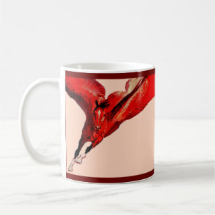 Pegasus the flying horse coffee mug