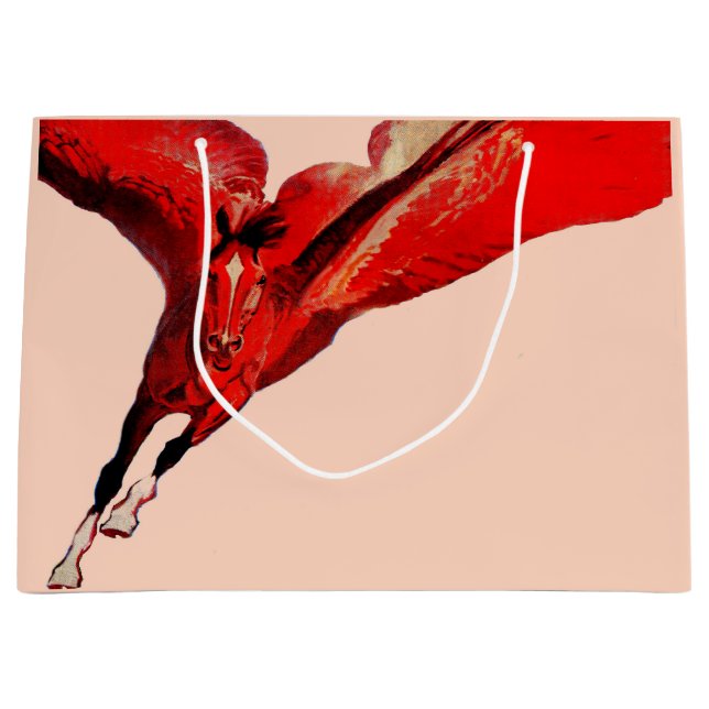 Pegasus the flying horse large gift bag (Front)