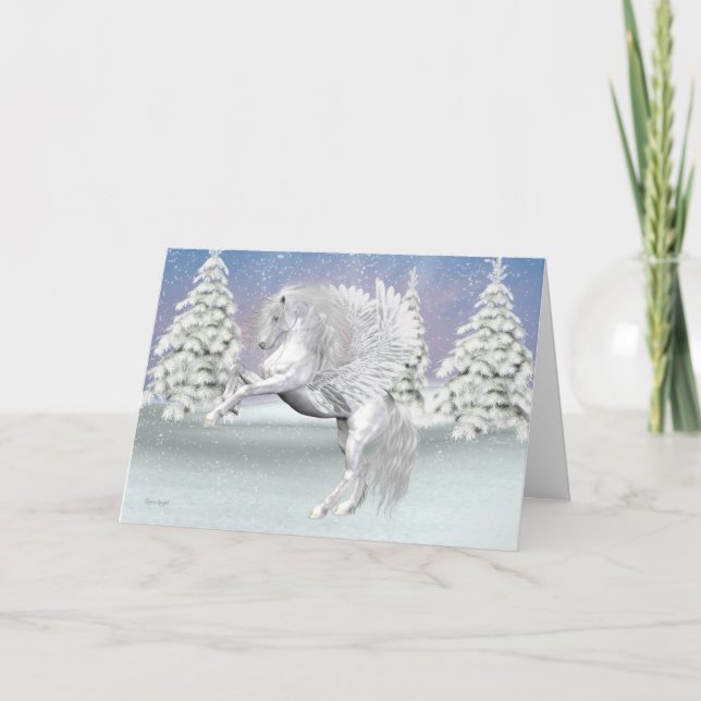 Pegasus.. The winged horse.. Card (Front)