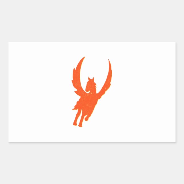 Pegasus / Winged Horse Sticker (Front)