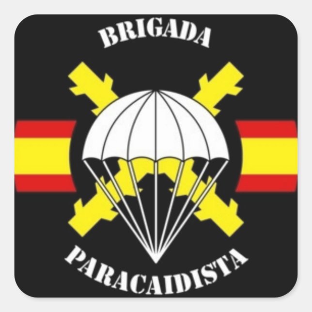 Pegatin Bripac Square Sticker (Front)