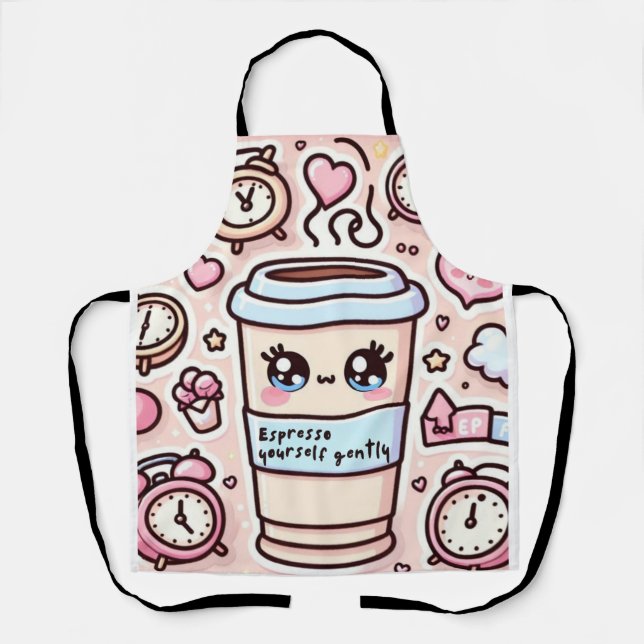 Pegatina de vinilo con forma personalizada apron (Front)