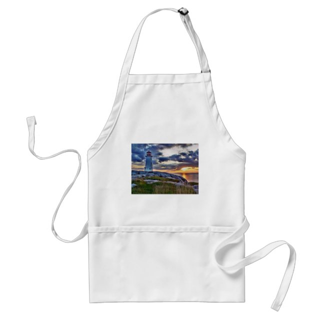 Peggies Cove Nova Scotia Canada Standard Apron (Front)