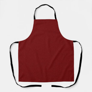 Peggy Ann All Over Maroon Kitchen Apron