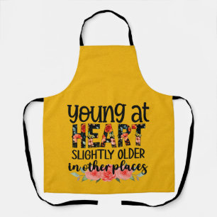 Peggy Ann Yellow Young and Old Kitchen Apron