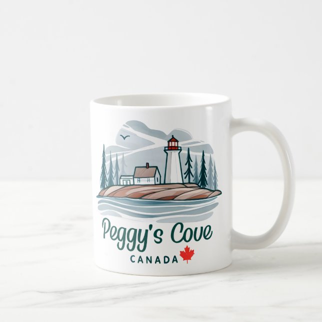 Peggy's Cove Canada  Coffee Mug (Right)