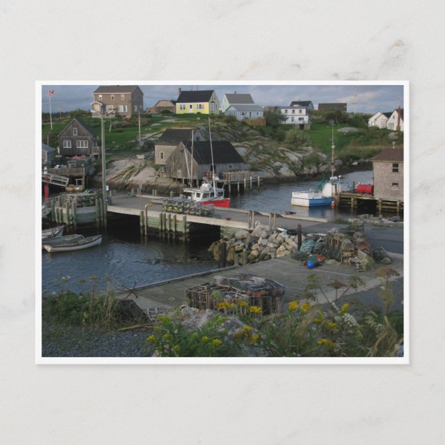 Peggys Cove Halifax Nova Scotia Canada Postcard (Front)