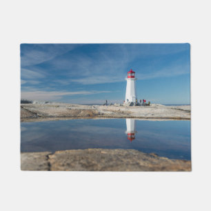Peggy'S Cove Lighthouse   Canada Doormat
