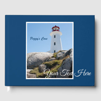 Peggy's Cove Lighthouse (Color) Guest Book