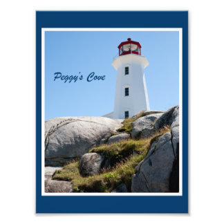 Peggy's Cove Lighthouse (Color) Photo Print