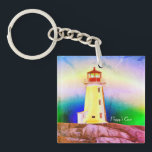 Peggy's cove lighthouse halifax Nova Scotia Canada Keychain<br><div class="desc">Style, Individualize & Personalize almost anything that comes mind. Customize your whole world With A Wide Variety of Unique Zazzle Products to Choose from. Find Or Create those one-of-a-kind gifts you just cant find anywhere else. Specializing in Unique Customizable Apparel & Unique Home Decor and much more. Inspired by the...</div>