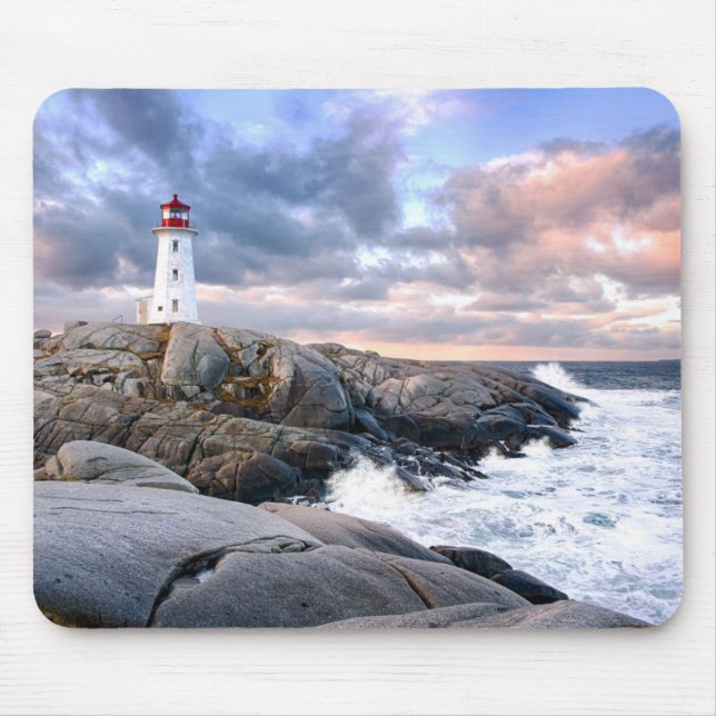 Peggy's Cove Lighthouse Mouse Pad (Front)