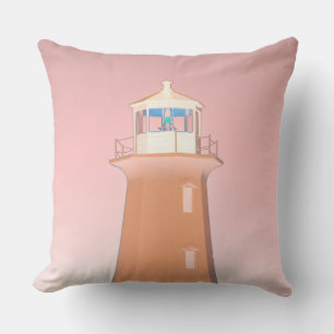 Peggy's Cove Lighthouse pillow Nova Scotia