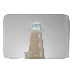Peggy's Cove  Lighthouse Route Nova Scotia mat