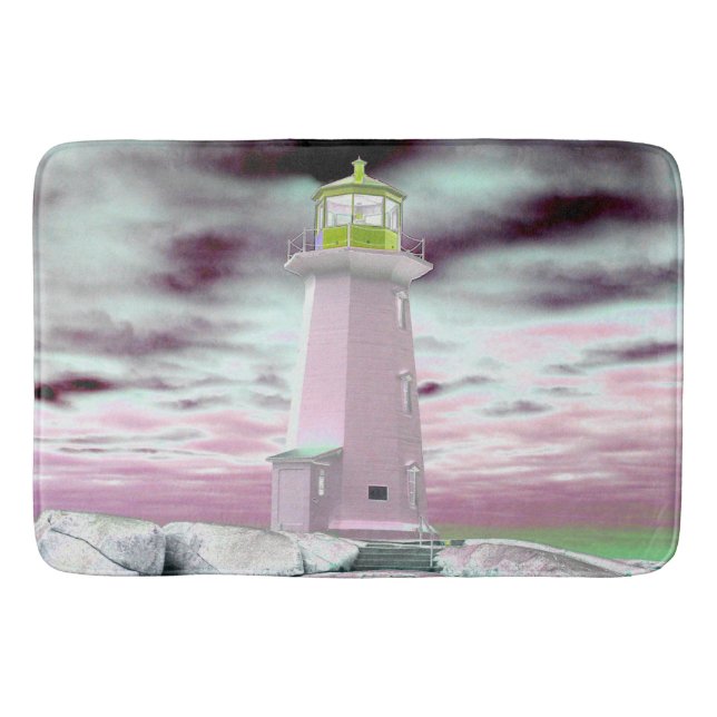 Peggy's Cove  Lighthouse Route Nova Scotia mat (Front)