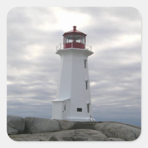 Peggy's Cove  Lighthouse Route Nova Scotia Sticker