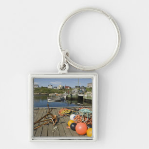 Peggy's Cove, Nova Scotia, Canada 2 Keychain