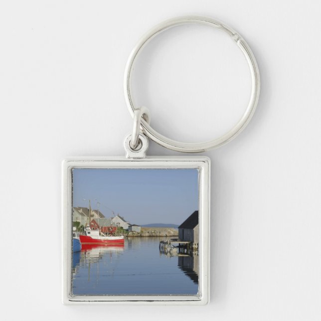Peggy's Cove, Nova Scotia, Canada Keychain (Front)