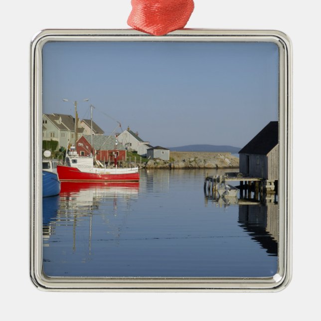 Peggy's Cove, Nova Scotia, Canada Metal Ornament (Front)