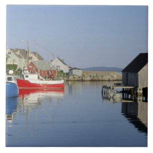 Peggy's Cove, Nova Scotia, Canada Tile